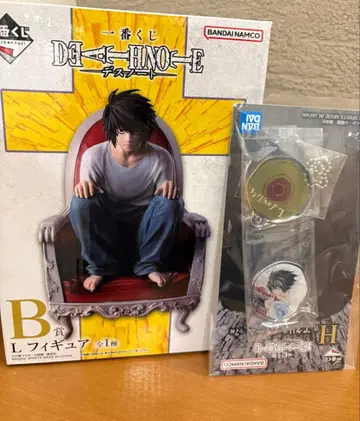 제일복권 데스노트 L 피규어 B상 아크릴 참 H상 L