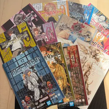 제일복권 DEATH NOTE F상 클리어 포스터 10종 세트
