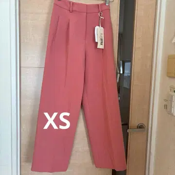 [ 새상품 미착용 ] PLUS 핑크 PS 와이드 팬츠 XS