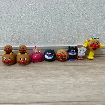 호빵맨 가챠가챠 피코피코 마스코트 뱅글뱅글 돌진 자동차 묶음 판매