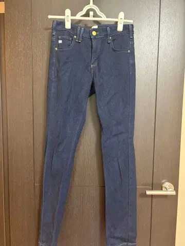 SOMETHING 다크 블루 스키니진 BODY FIRE