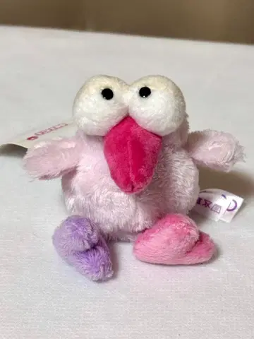 NICI 핑크 그라데 벌새 봉제 인형 키링