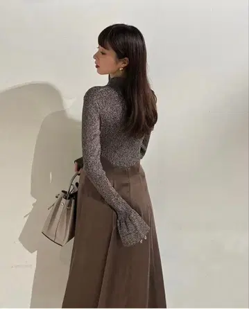 FRAY I.D 프레이 아이디 폴로 카라 니트 원피스