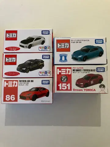 토미카 도요타 86 5대 세트 한정판 TOYOTA