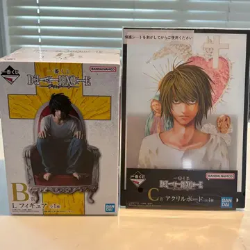 데스노트 제일복권 B상 C상 L 피규어 아크릴 보드