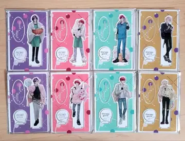 시크릿 x x x 테라피 게임 아크릴 스탠드 사복 업무복 총 8종