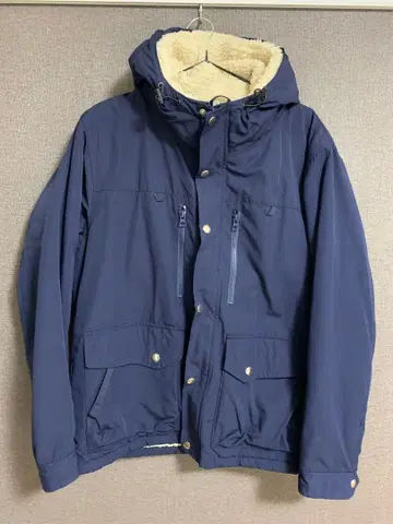 BEAMS HEART 네이비 플리스 자켓 L