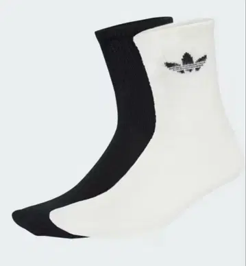 [ 새상품 ] adidas 플러피 크루 삭스 22cm-24cm 2족 세트