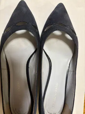 오데트 에 오딜 네이비 펌프스 22cm