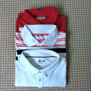 adidas 아디다스 골프웨어 3종 반팔 남성용 M