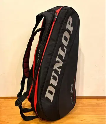 DUNLOP 라켓백 블랙/레드 스릭슨 SRIXON 라케바