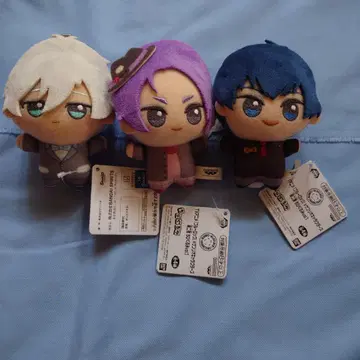 블루 록 봉제 인형 캐릭터 3체 세트