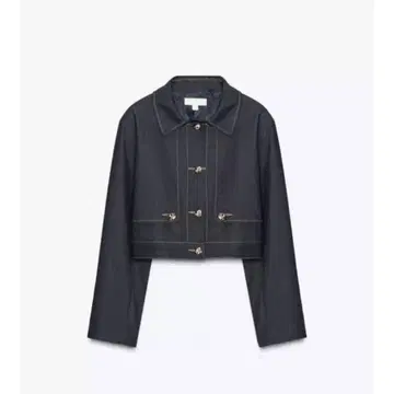 ZARA 대비 스티치 숏 자켓