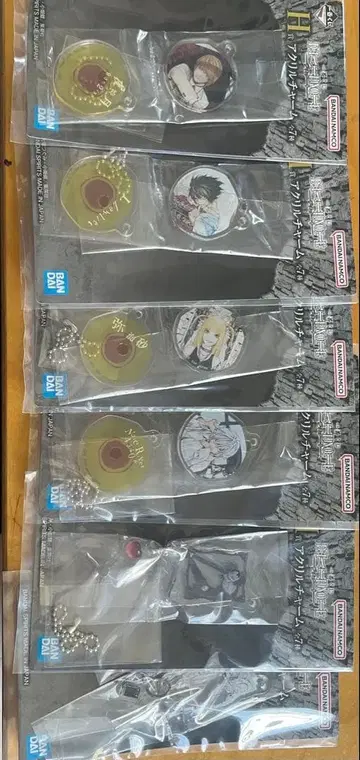 데스노트 아크릴 참 6종