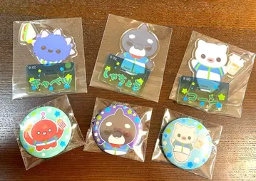 교육 방송 훼미리마트 한정판 아크릴 스탠드 & 캔뱃지 덤 포함