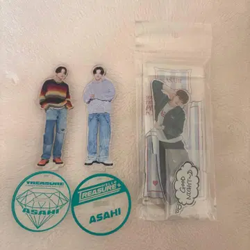 TREASURE 아사히 아크릴 스탠드 세트