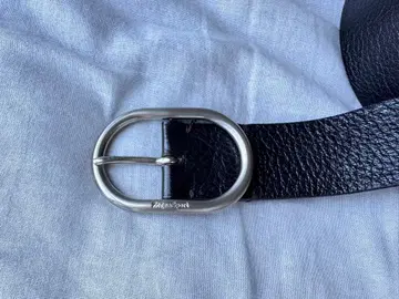 ZegnaSport 가죽 벨트 블랙