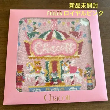 차코트 페이 로얄 핑크 홀리데이 시즌 손수건 미개봉 새상품