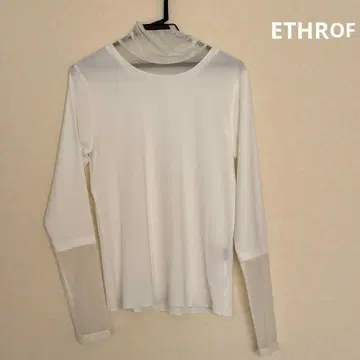 [컨디션 최상] 야마다야 ETHR 티셔츠 이소재 시스루 이너