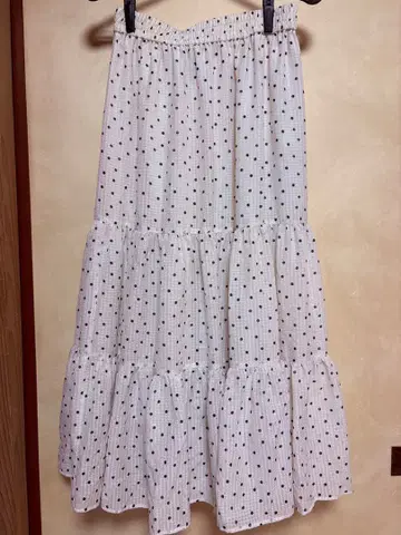 미사용 새상품 PS Paul Smith 도트 캉캉 스커트 38