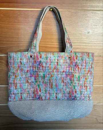 MILESTO 컬러풀 토트백 보아