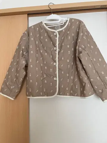 SM2 꽃무늬 자수 블루종