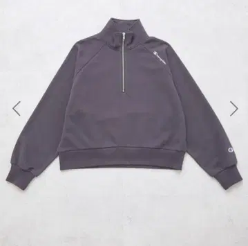 Champion 하프 지퍼 맨투맨 그레이 FREE