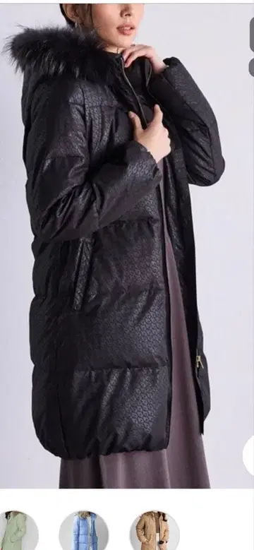 다운 코트 택 포함 새상품