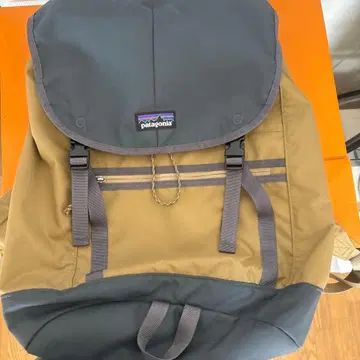 Patagonia 플랩 백팩 베이지/그레이