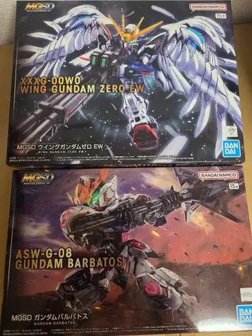 MGSD 윙건담 제로 EW & 건담 발바토스
