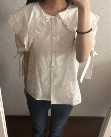 Sister Jane 프릴 블라우스 M