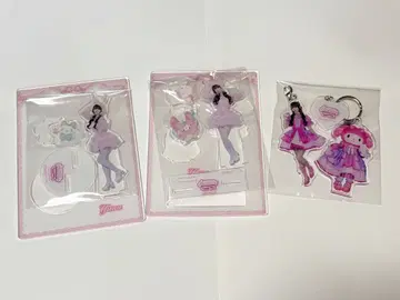 치바 유나 큐룬 해봐 산리오 퓨로랜드 아크릴 스탠드 아크릴 키링