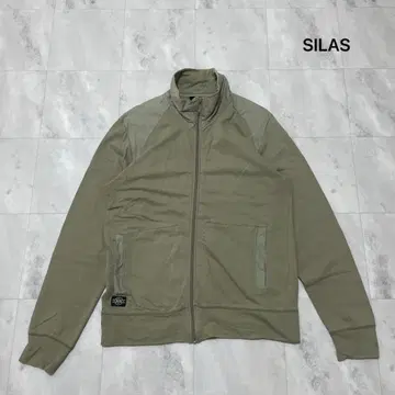 SILAS 사이러스 00s 초기 지퍼 자켓 맨투맨 밀리터리
