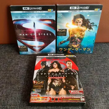 배트맨 슈퍼맨 4K Blu-ray 원더우먼 DC 3편