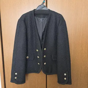 ZARA 노카라 블랙 자켓 M