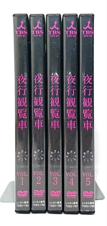 야행 관람차 [ DVD ] 전 5권 세트