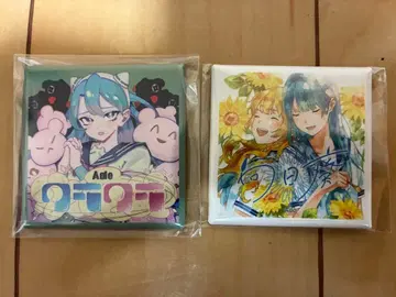 Ado 쿠라쿠라 해바라기 캔뱃지