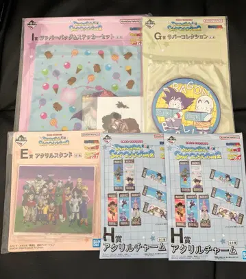 제일복권 드래곤볼 스냅 컬렉션2 하위상 모음