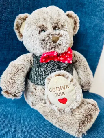 GODIVA 2018년 모델 봉제 인형 곰