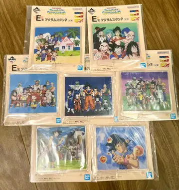 제일복권 드래곤볼 E상 아크릴 스탠드 컴프 세트