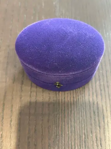 agate 골드링 벨벳 반지 케이스 포함