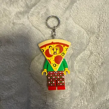 LEGO 피자 모양 미니 피규어 키링