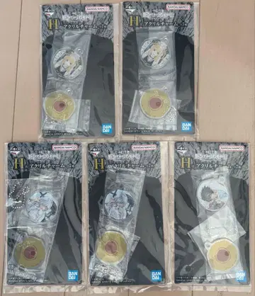 제일복권 데스노트 H상 아크릴 키링 5점 니아 미사토 엘