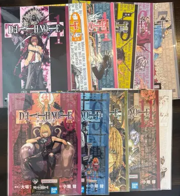 데스노트 DEATH NOTE 제일복권 F상 클리어 포스터 세미 컴프