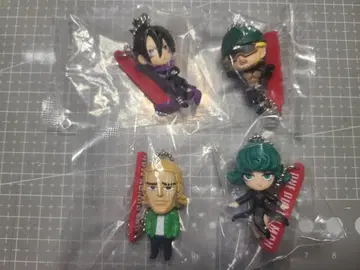 원펀맨 가챠 키체인 피규어 4체 세트