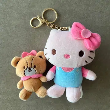 헬로키티 참 키링 키티 핑크