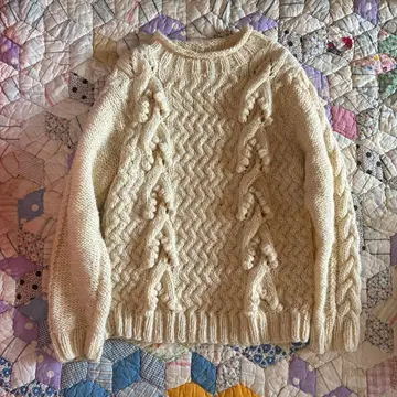 PAR ICI HAND KNIT 따뜻한 자크 니트