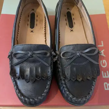 리갈 프린지 모카신 25cm 블랙