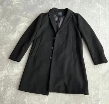 RAGEBLUE 블랙 체스터 코트