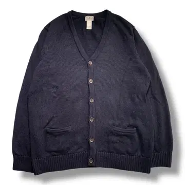 F1026 [ 즉시 구매 OK ] L.L.Bean 니트 가디건 XL 블랙